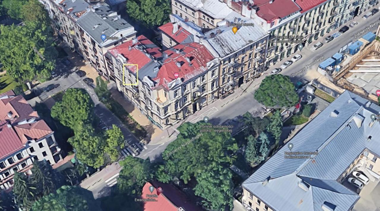 Lublinbnb - Exclusive Family Apartment ------ In The Heart Of Lublin -------------------------------- Bedroom & Living Room & Kitchen Ngoại thất bức ảnh